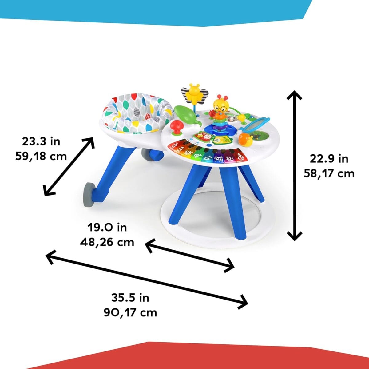 Walker for baby 4-in-1
