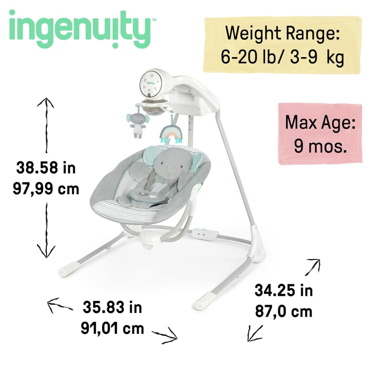 Baby Soothing Swing