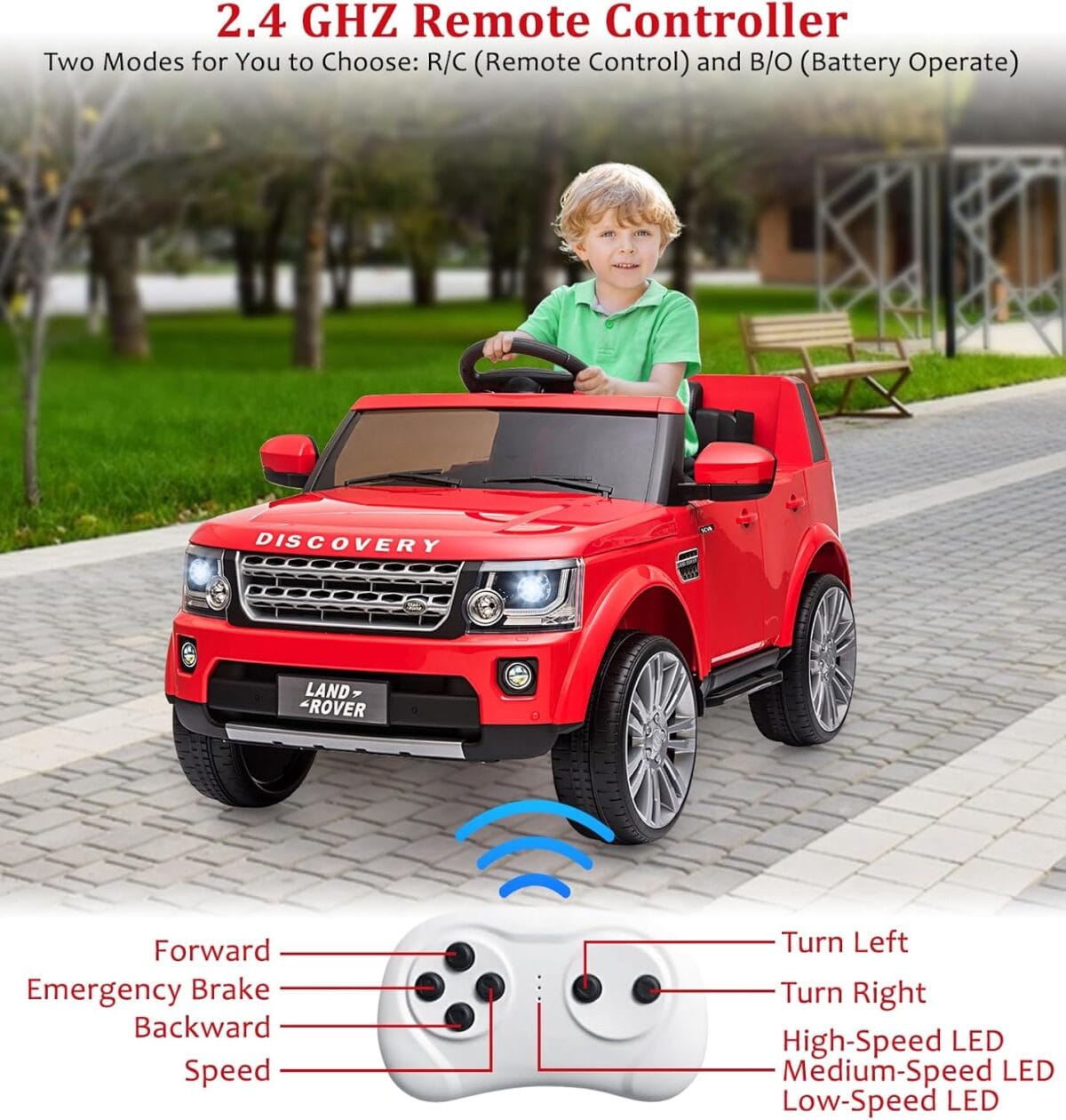 Ride On Car - Red 12v