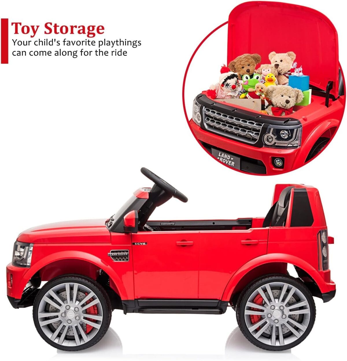 Ride On Car - Red 12v