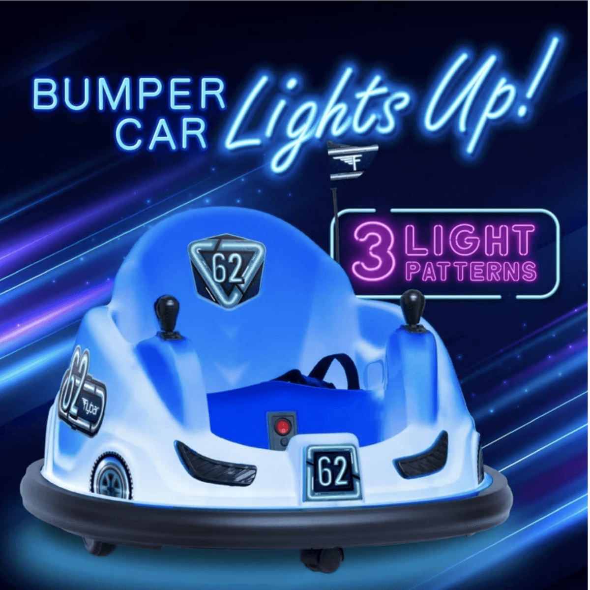 Bumper Car - 6V Blue