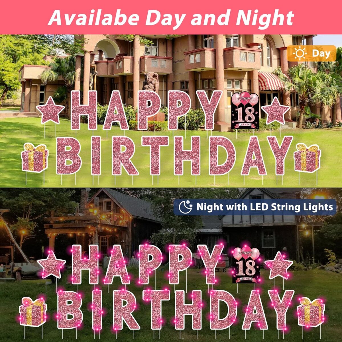 Yard Sign -Pink