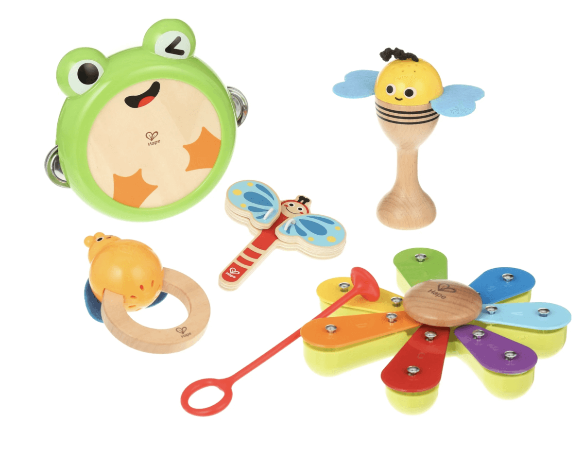 Set of 2 - Wooden baby Toys