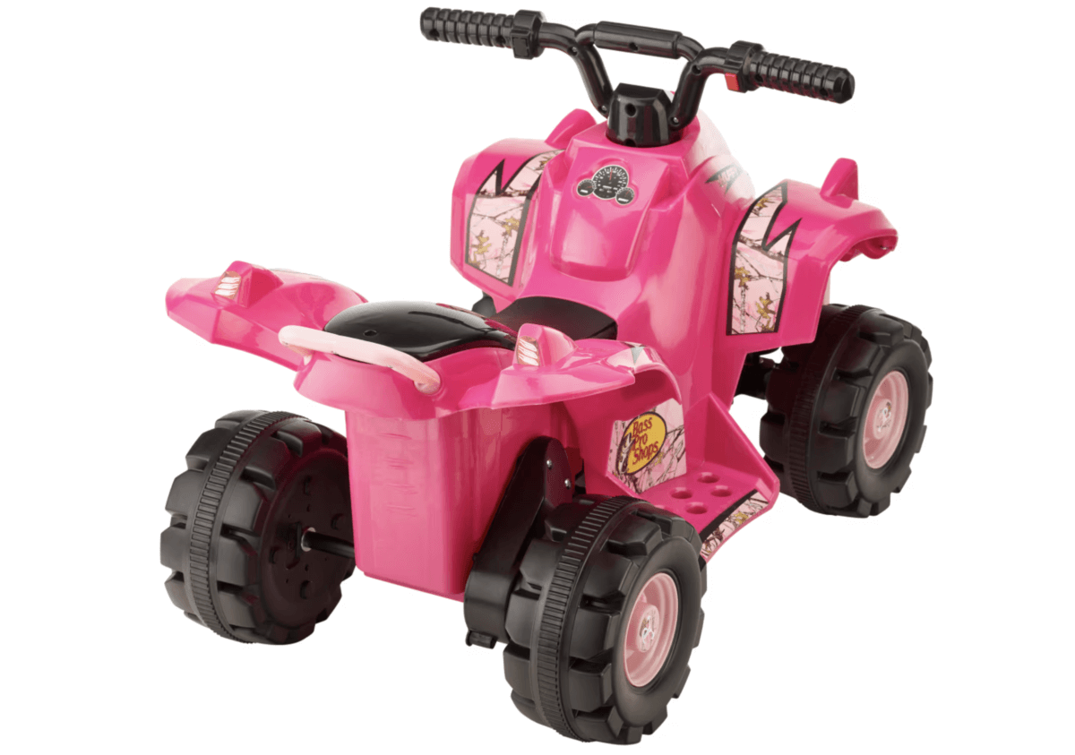 Pink Ride-on TrueTimber 6V