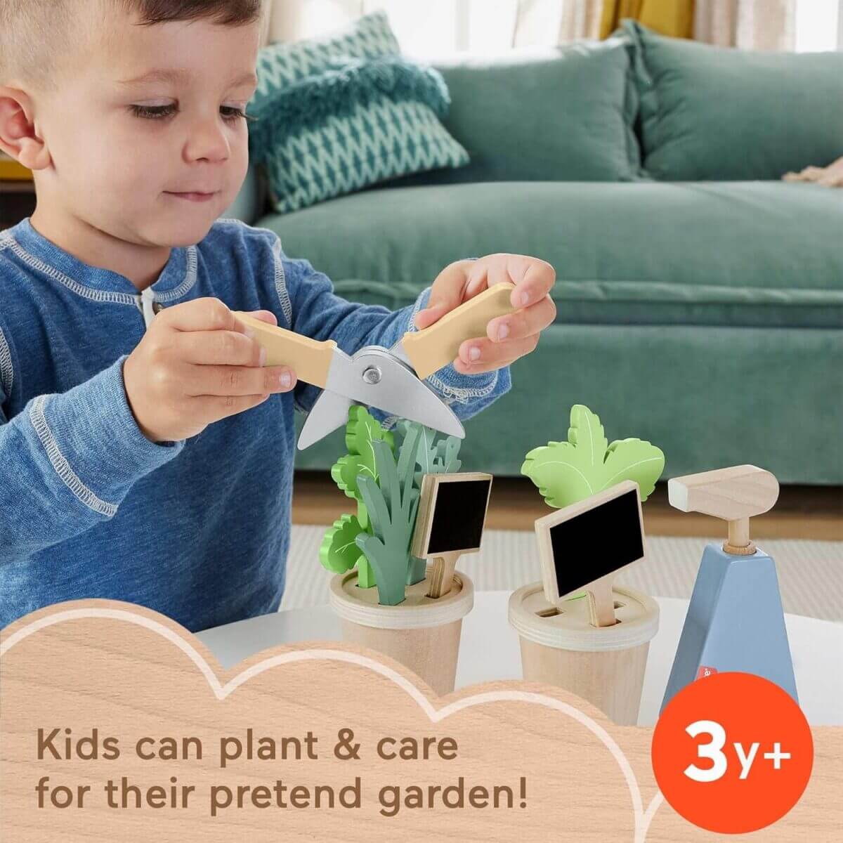 Set of 2 - Wooden Toy sets - Age 3+